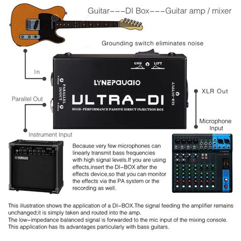 passive or active di box for electric guitar|active di box vs passive.